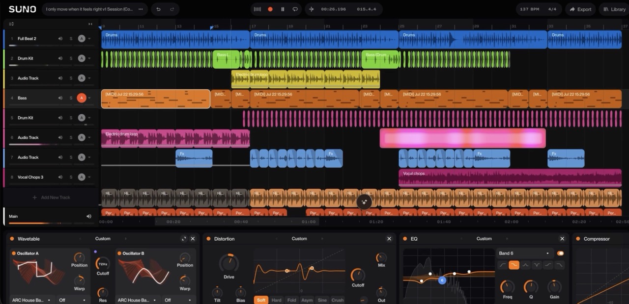 Suno Studio Sharpens Its MIDI Pipeline